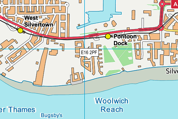 E16 2PF map - OS VectorMap District (Ordnance Survey) E16 2PF map - OS VectorMap District (Ordnance Survey)