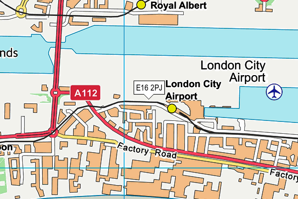 E16 2PJ map - OS VectorMap District (Ordnance Survey) E16 2PJ map - OS VectorMap District (Ordnance Survey)