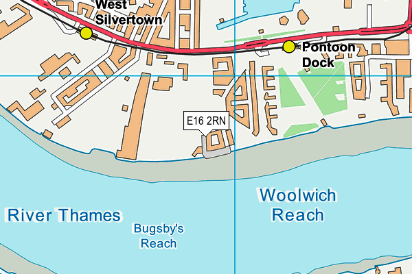 E16 2RN map - OS VectorMap District (Ordnance Survey) E16 2RN map - OS VectorMap District (Ordnance Survey)