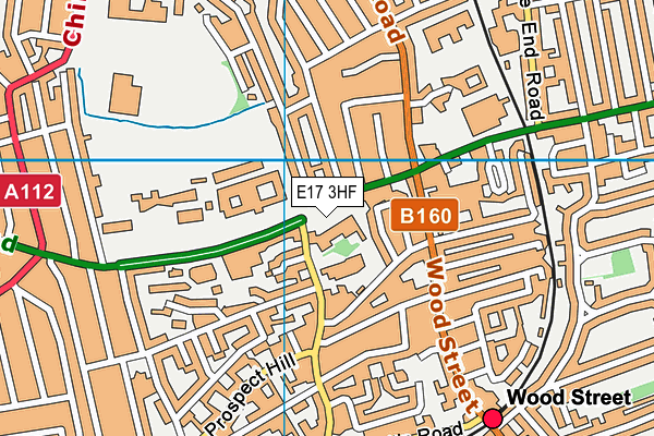 E17 3HF map - OS VectorMap District (Ordnance Survey) E17 3HF map - OS VectorMap District (Ordnance Survey)