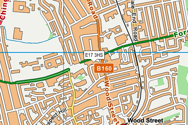 E17 3HS map - OS VectorMap District (Ordnance Survey) E17 3HS map - OS VectorMap District (Ordnance Survey)