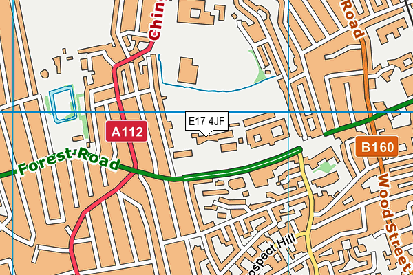 E17 4JF map - OS VectorMap District (Ordnance Survey) E17 4JF map - OS VectorMap District (Ordnance Survey)