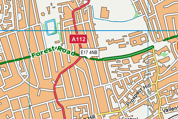 E17 4NB map - OS VectorMap District (Ordnance Survey) E17 4NB map - OS VectorMap District (Ordnance Survey)