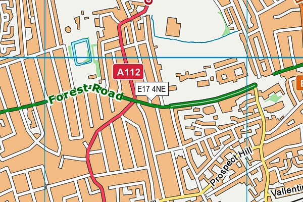 E17 4NE map - OS VectorMap District (Ordnance Survey) E17 4NE map - OS VectorMap District (Ordnance Survey)