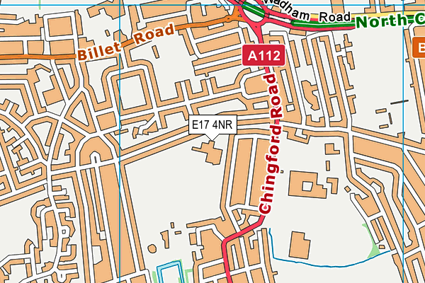 E17 4NR map - OS VectorMap District (Ordnance Survey) E17 4NR map - OS VectorMap District (Ordnance Survey)