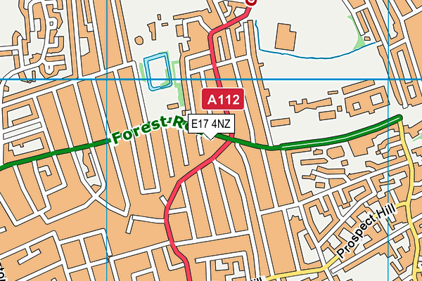 E17 4NZ map - OS VectorMap District (Ordnance Survey) E17 4NZ map - OS VectorMap District (Ordnance Survey)