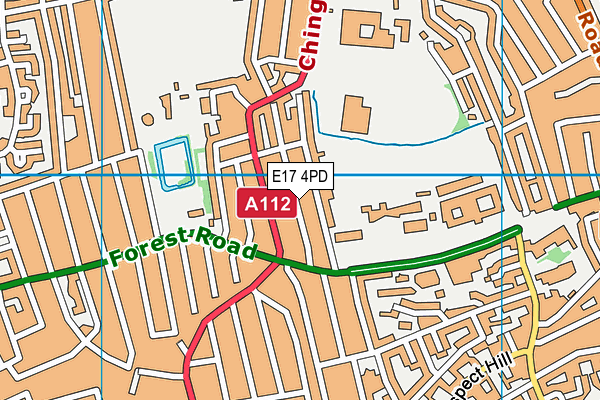 E17 4PD map - OS VectorMap District (Ordnance Survey) E17 4PD map - OS VectorMap District (Ordnance Survey)