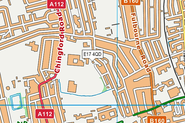 E17 4QD map - OS VectorMap District (Ordnance Survey) E17 4QD map - OS VectorMap District (Ordnance Survey)