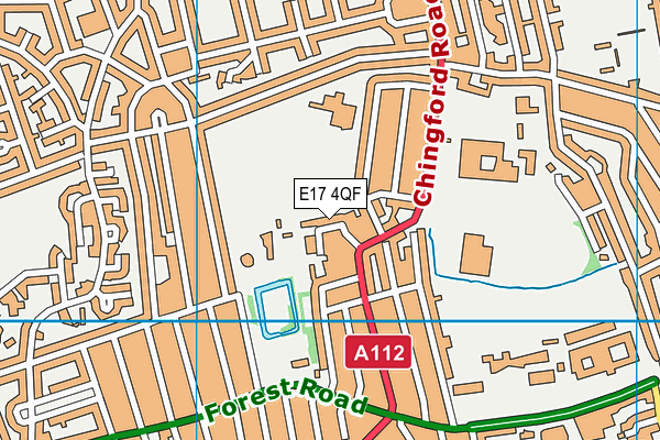 E17 4QF map - OS VectorMap District (Ordnance Survey) E17 4QF map - OS VectorMap District (Ordnance Survey)