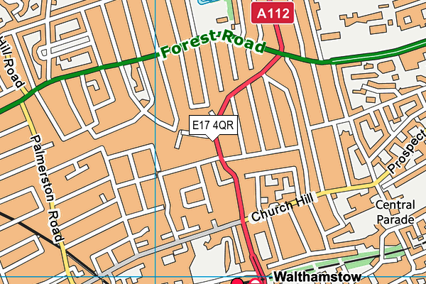 E17 4QR map - OS VectorMap District (Ordnance Survey) E17 4QR map - OS VectorMap District (Ordnance Survey)