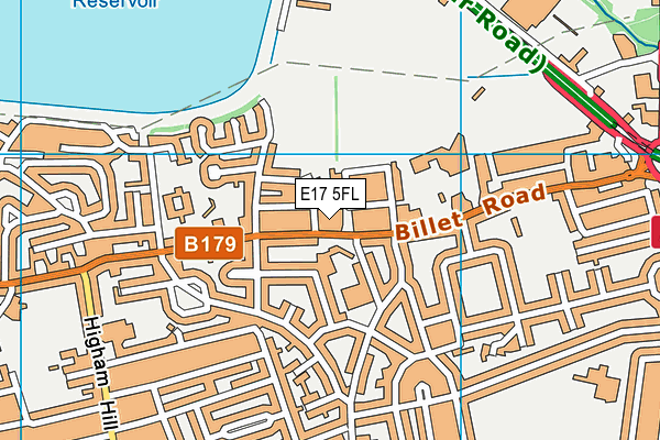 E17 5FL map - OS VectorMap District (Ordnance Survey) E17 5FL map - OS VectorMap District (Ordnance Survey)