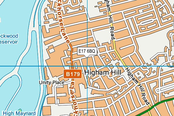 E17 6BQ map - OS VectorMap District (Ordnance Survey) E17 6BQ map - OS VectorMap District (Ordnance Survey)