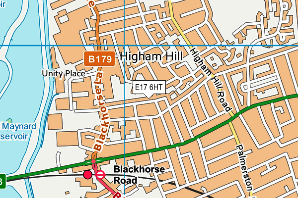 E17 6HT map - OS VectorMap District (Ordnance Survey) E17 6HT map - OS VectorMap District (Ordnance Survey)
