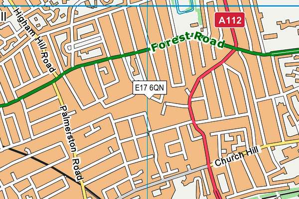 E17 6QN map - OS VectorMap District (Ordnance Survey) E17 6QN map - OS VectorMap District (Ordnance Survey)