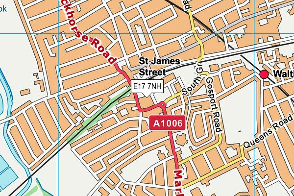 E17 7NH map - OS VectorMap District (Ordnance Survey) E17 7NH map - OS VectorMap District (Ordnance Survey)