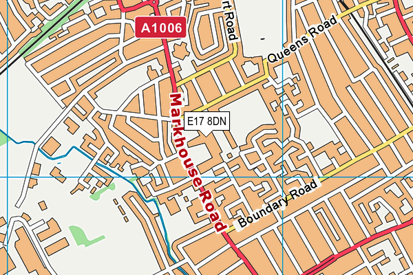 E17 8DN map - OS VectorMap District (Ordnance Survey) E17 8DN map - OS VectorMap District (Ordnance Survey)