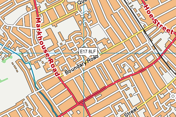 E17 8LF map - OS VectorMap District (Ordnance Survey) E17 8LF map - OS VectorMap District (Ordnance Survey)