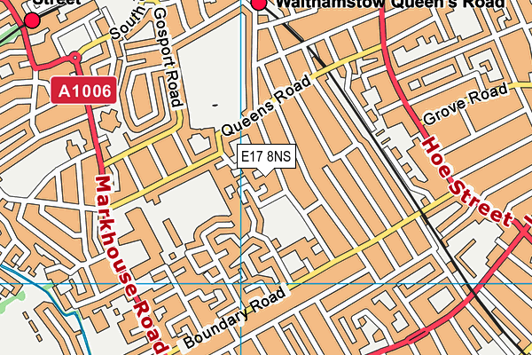 E17 8NS map - OS VectorMap District (Ordnance Survey) E17 8NS map - OS VectorMap District (Ordnance Survey)