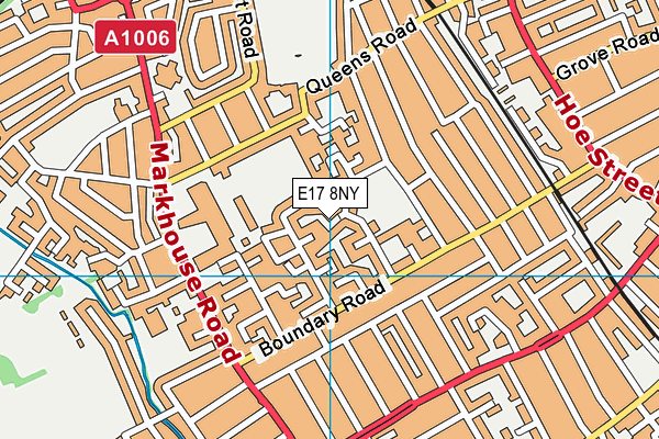 E17 8NY map - OS VectorMap District (Ordnance Survey) E17 8NY map - OS VectorMap District (Ordnance Survey)