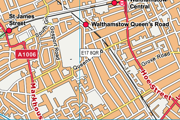 E17 8QR map - OS VectorMap District (Ordnance Survey) E17 8QR map - OS VectorMap District (Ordnance Survey)