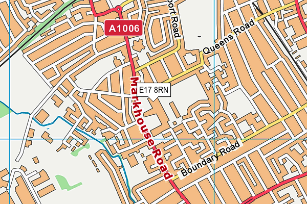 E17 8RN map - OS VectorMap District (Ordnance Survey) E17 8RN map - OS VectorMap District (Ordnance Survey)
