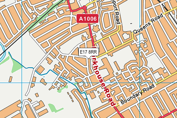 E17 8RR map - OS VectorMap District (Ordnance Survey) E17 8RR map - OS VectorMap District (Ordnance Survey)