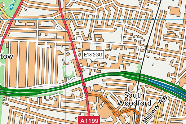 E18 2GG map - OS VectorMap District (Ordnance Survey) E18 2GG map - OS VectorMap District (Ordnance Survey)