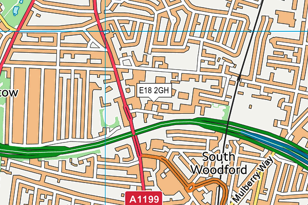 E18 2GH map - OS VectorMap District (Ordnance Survey) E18 2GH map - OS VectorMap District (Ordnance Survey)