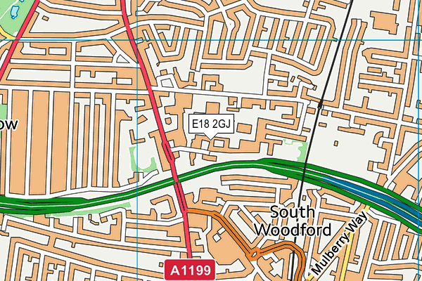 E18 2GJ map - OS VectorMap District (Ordnance Survey) E18 2GJ map - OS VectorMap District (Ordnance Survey)