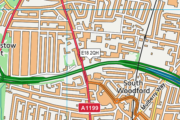 E18 2QH map - OS VectorMap District (Ordnance Survey) E18 2QH map - OS VectorMap District (Ordnance Survey)