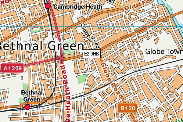 E2 0HB map - OS VectorMap District (Ordnance Survey) E2 0HB map - OS VectorMap District (Ordnance Survey)