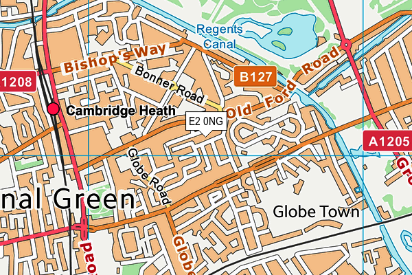 E2 0NG map - OS VectorMap District (Ordnance Survey) E2 0NG map - OS VectorMap District (Ordnance Survey)