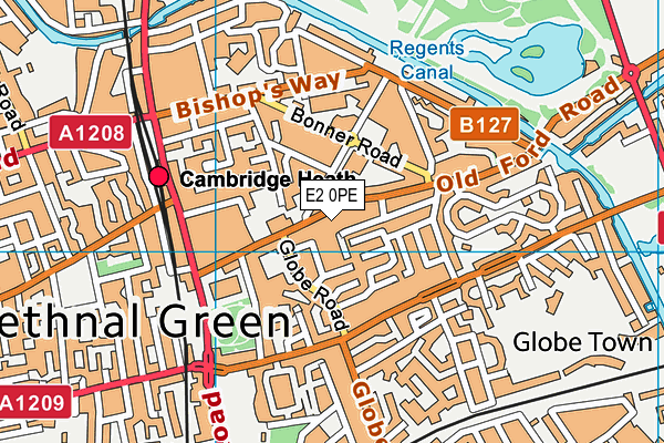 E2 0PE map - OS VectorMap District (Ordnance Survey) E2 0PE map - OS VectorMap District (Ordnance Survey)