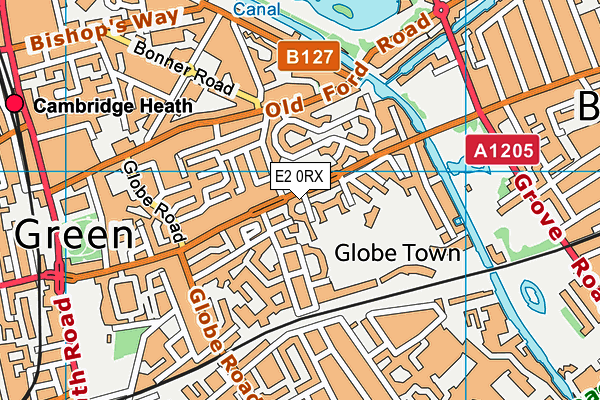 E2 0RX map - OS VectorMap District (Ordnance Survey) E2 0RX map - OS VectorMap District (Ordnance Survey)