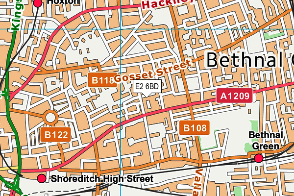 E2 6BD map - OS VectorMap District (Ordnance Survey) E2 6BD map - OS VectorMap District (Ordnance Survey)