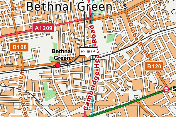 E2 6GP map - OS VectorMap District (Ordnance Survey) E2 6GP map - OS VectorMap District (Ordnance Survey)