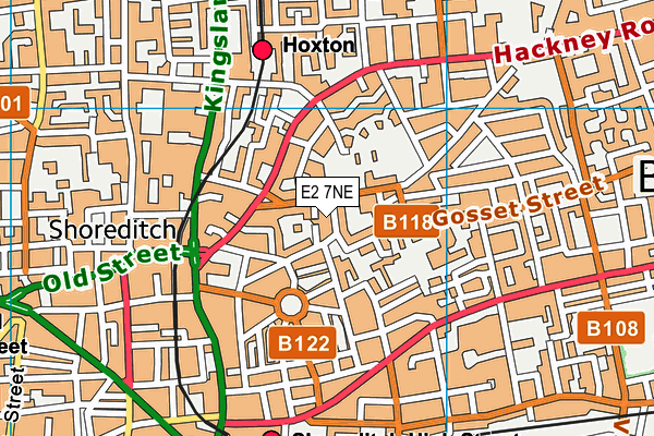 E2 7NE map - OS VectorMap District (Ordnance Survey) E2 7NE map - OS VectorMap District (Ordnance Survey)