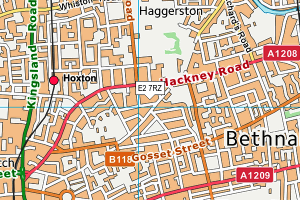 E2 7RZ map - OS VectorMap District (Ordnance Survey) E2 7RZ map - OS VectorMap District (Ordnance Survey)