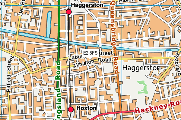 E2 8FS map - OS VectorMap District (Ordnance Survey) E2 8FS map - OS VectorMap District (Ordnance Survey)
