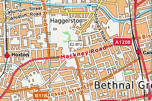 E2 8FU map - OS VectorMap District (Ordnance Survey) E2 8FU map - OS VectorMap District (Ordnance Survey)