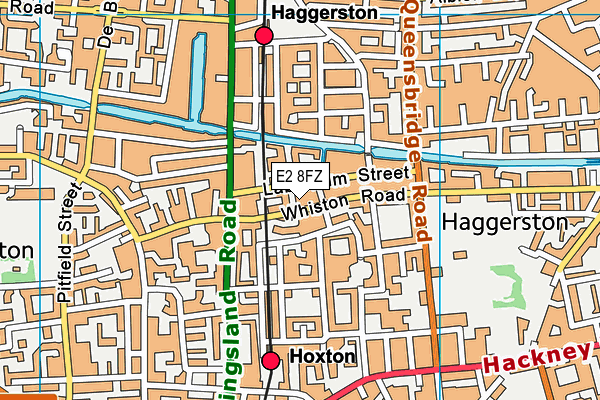 E2 8FZ map - OS VectorMap District (Ordnance Survey) E2 8FZ map - OS VectorMap District (Ordnance Survey)