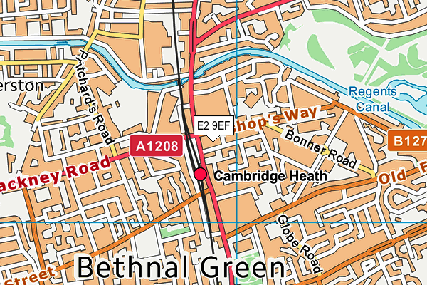 E2 9EF map - OS VectorMap District (Ordnance Survey) E2 9EF map - OS VectorMap District (Ordnance Survey)
