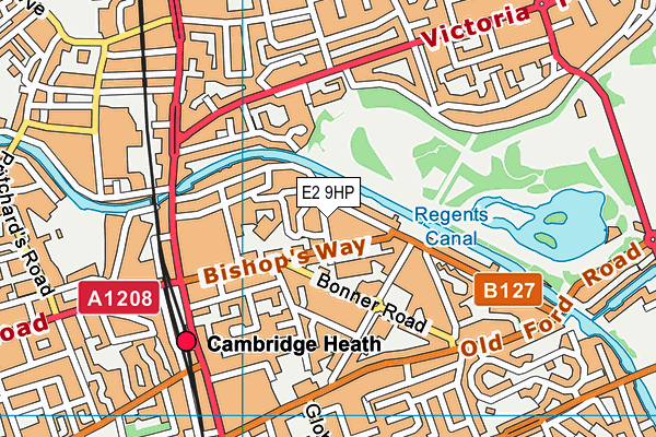 E2 9HP map - OS VectorMap District (Ordnance Survey) E2 9HP map - OS VectorMap District (Ordnance Survey)