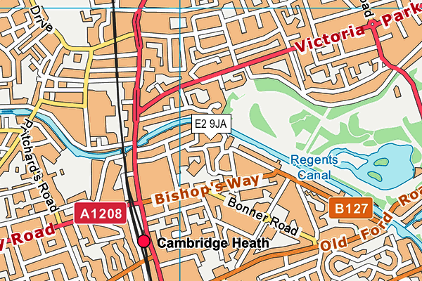 E2 9JA map - OS VectorMap District (Ordnance Survey) E2 9JA map - OS VectorMap District (Ordnance Survey)