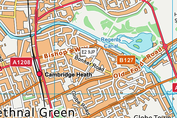 E2 9JP map - OS VectorMap District (Ordnance Survey) E2 9JP map - OS VectorMap District (Ordnance Survey)