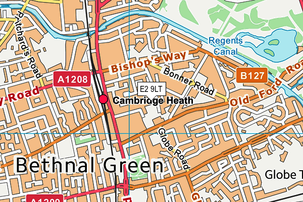 E2 9LT map - OS VectorMap District (Ordnance Survey) E2 9LT map - OS VectorMap District (Ordnance Survey)