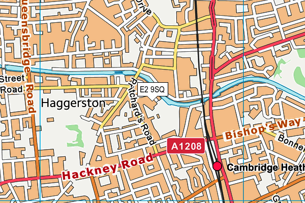 E2 9SQ map - OS VectorMap District (Ordnance Survey) E2 9SQ map - OS VectorMap District (Ordnance Survey)