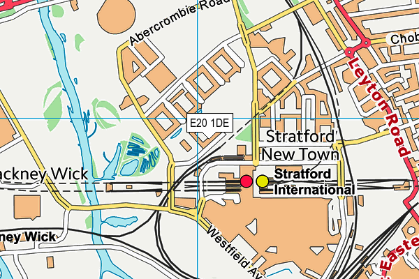 E20 1DE map - OS VectorMap District (Ordnance Survey) E20 1DE map - OS VectorMap District (Ordnance Survey)