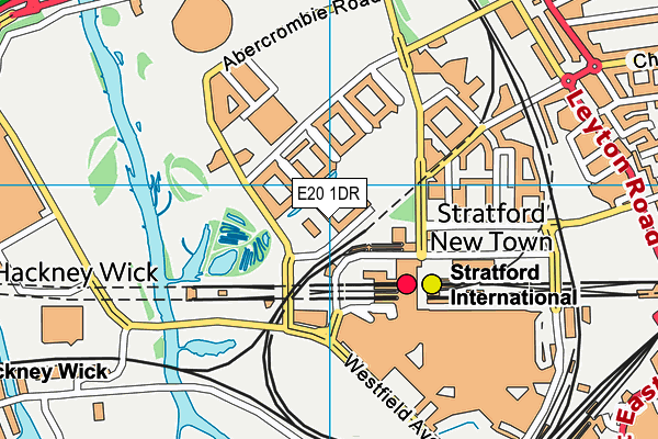 E20 1DR map - OS VectorMap District (Ordnance Survey) E20 1DR map - OS VectorMap District (Ordnance Survey)