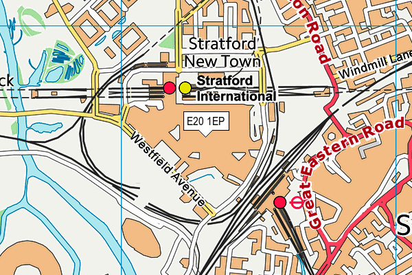 E20 1EP map - OS VectorMap District (Ordnance Survey) E20 1EP map - OS VectorMap District (Ordnance Survey)